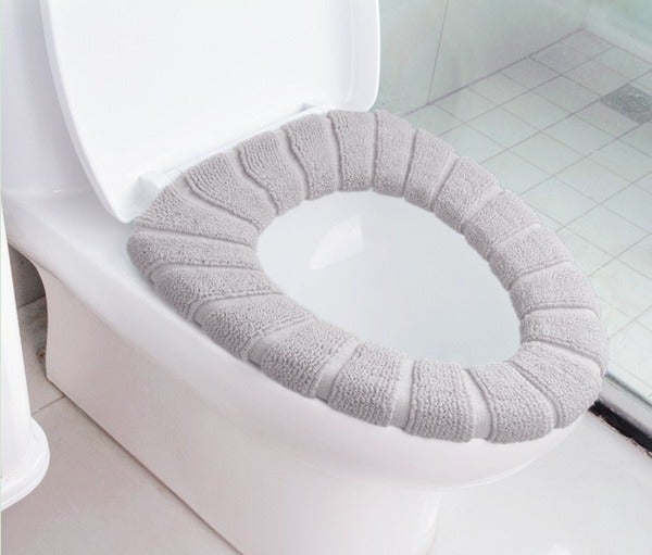 1458 Winter Comfortable Soft Toilet Seat Mat Cover Pad Cushion Plush DeoDap